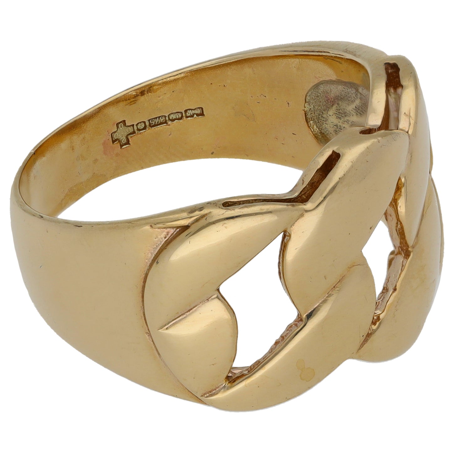 9ct Gold Alternative Ring Size R