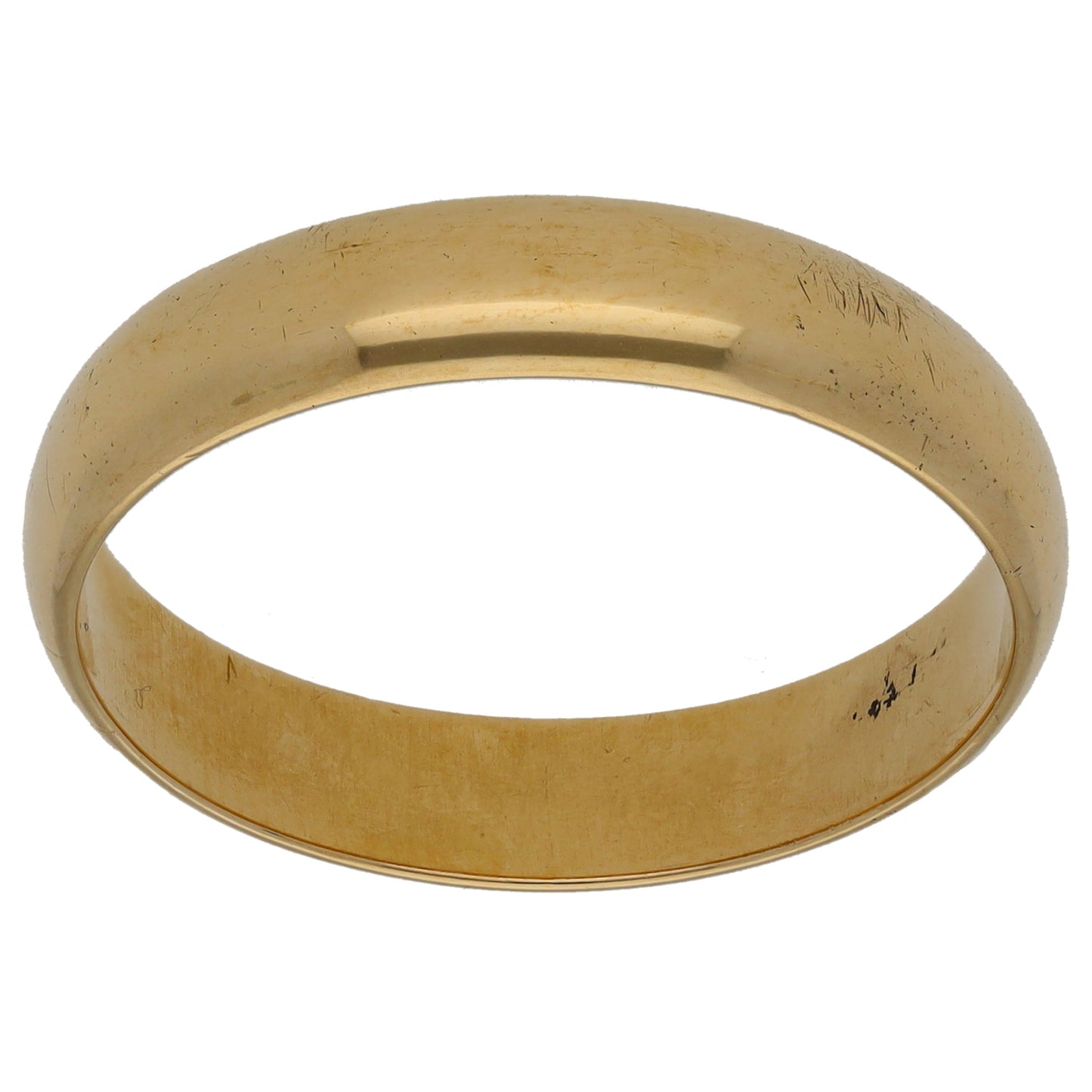 9ct Gold Plain Wedding Ring Size Y