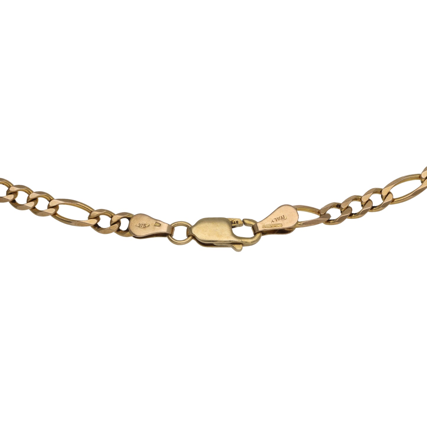 9ct Gold Figaro Chain 24"