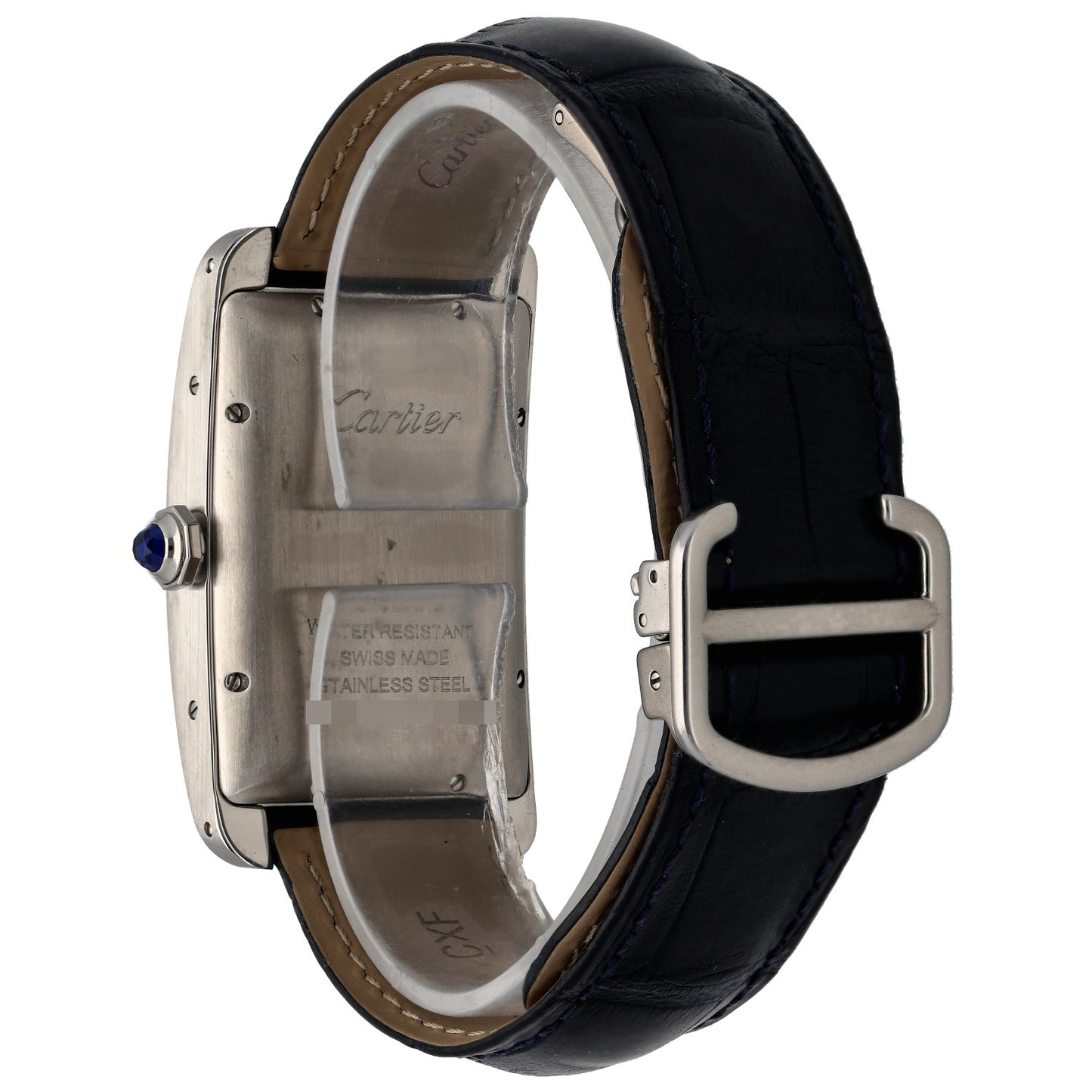 Cartier Tank Americaine WSTA0018 26.5mm Stainless Steel Watch
