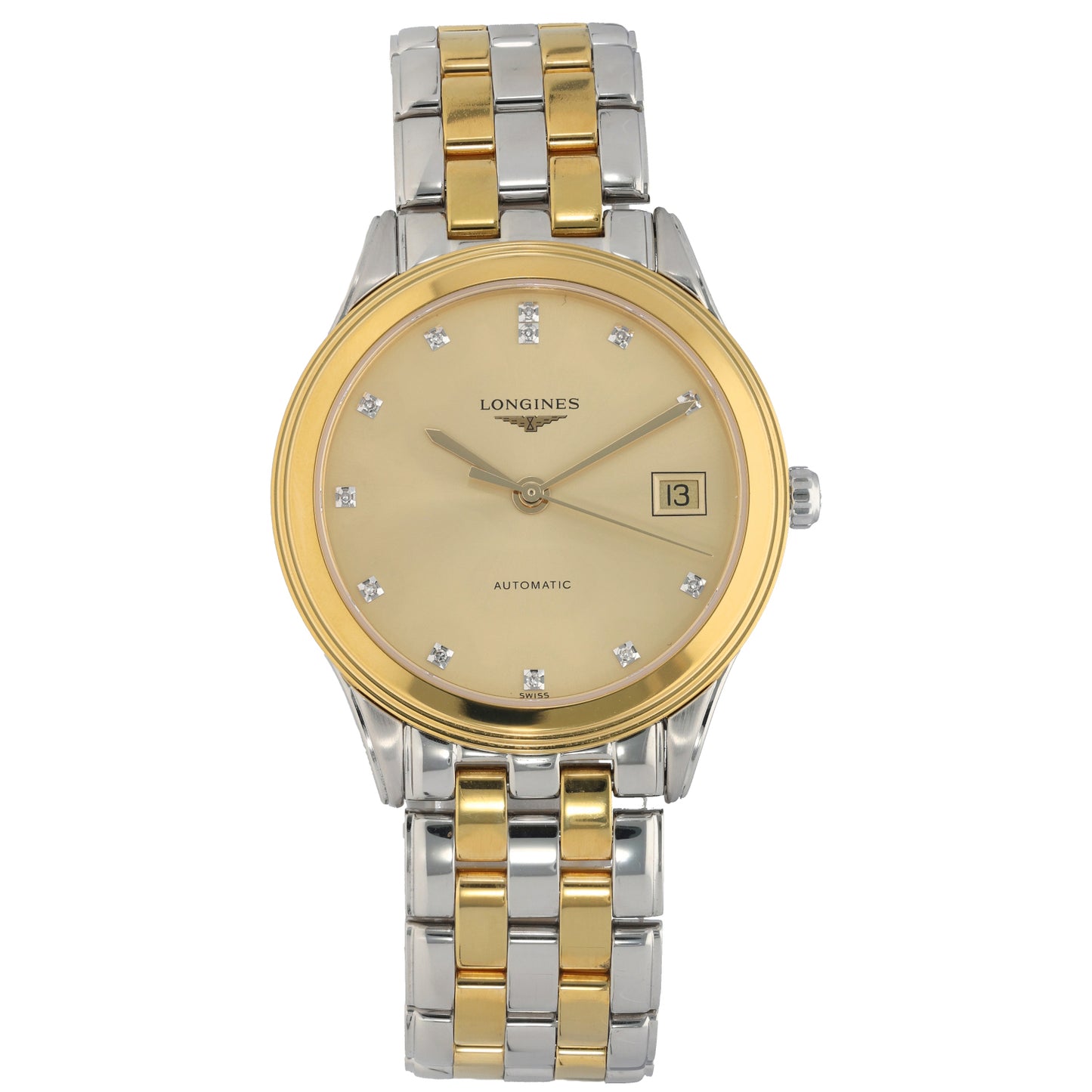 Longines Flagship L4.774.3 36mm Bi-Colour Watch