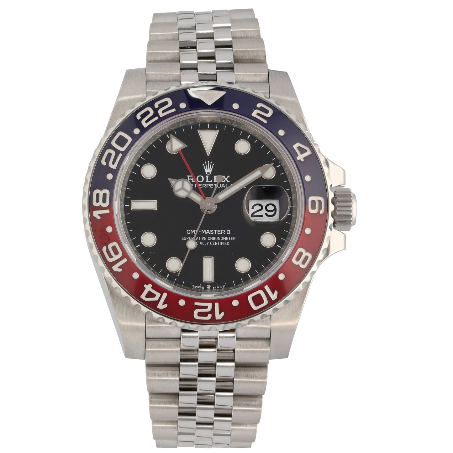 Rolex GMT Master II 126710 BLRO 40mm Stainless Steel Watch
