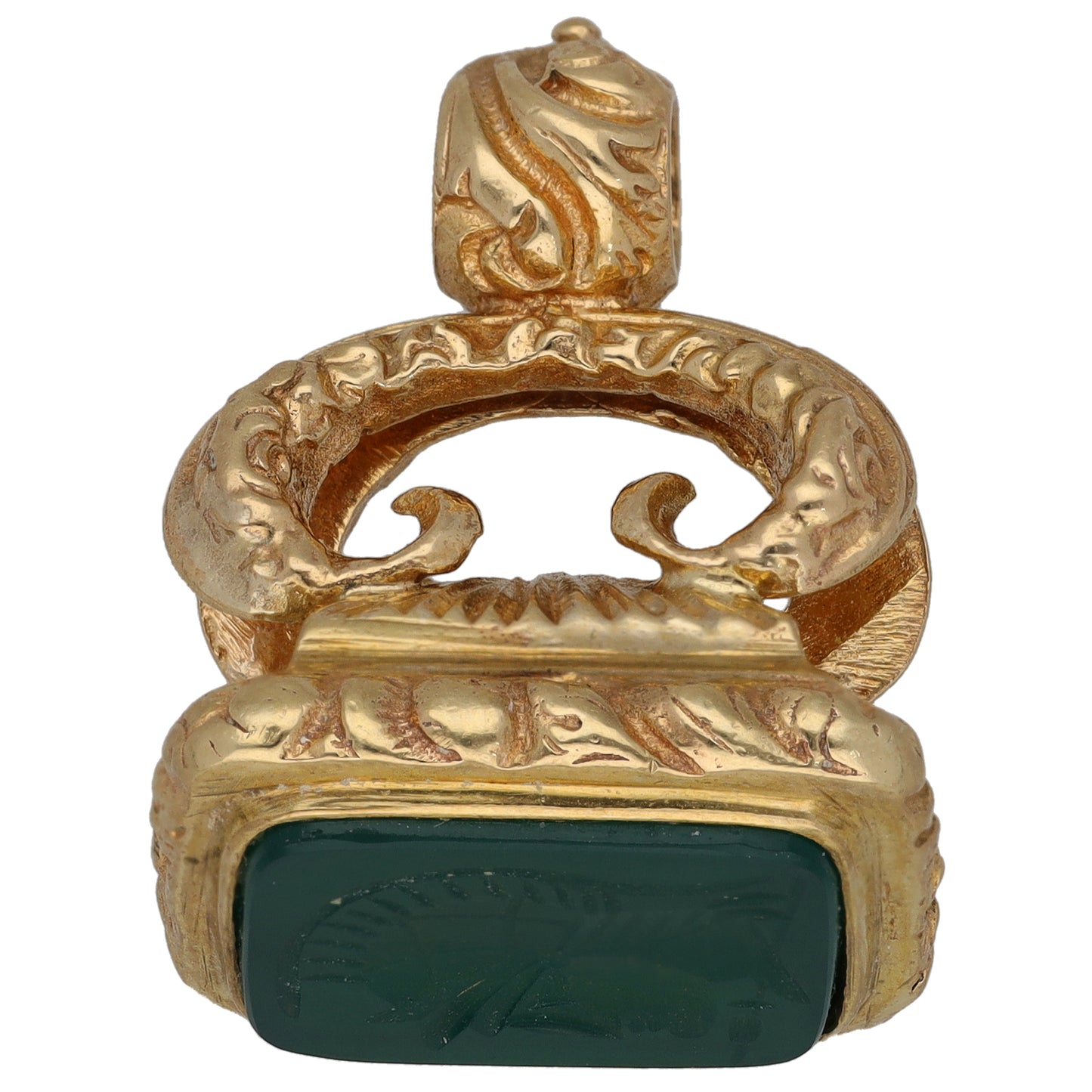 9ct Gold Agate Alternative Pendant
