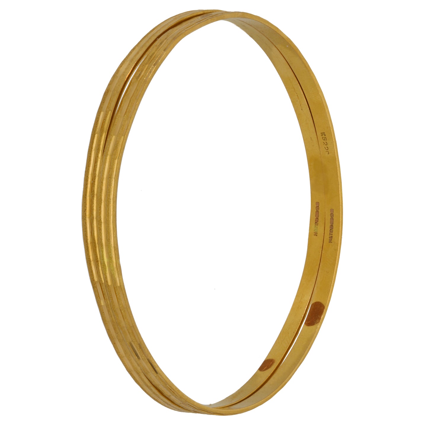 22ct Gold Set of Bangles
