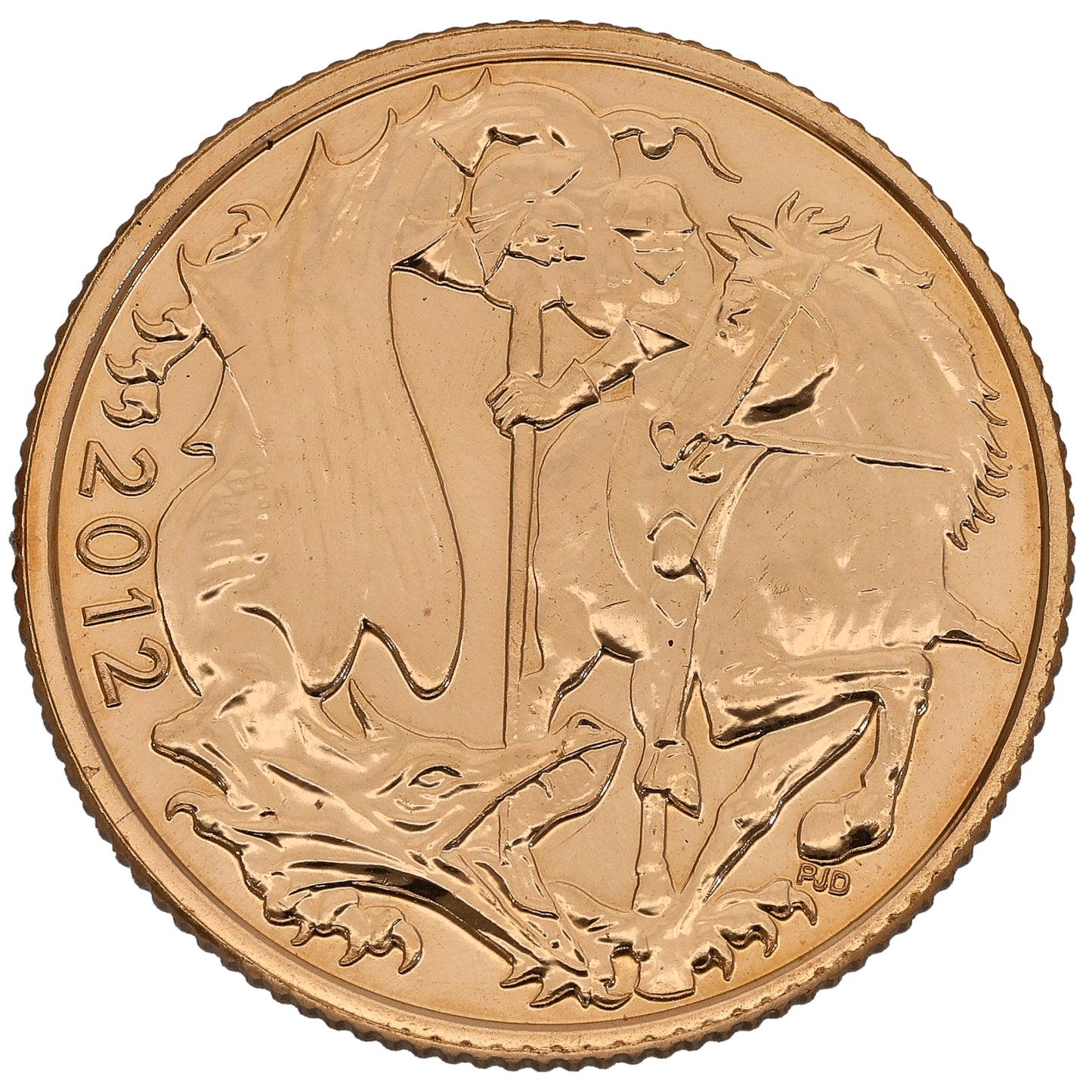 22ct Gold Queen Elizabeth II Full Sovereign Coin 2012