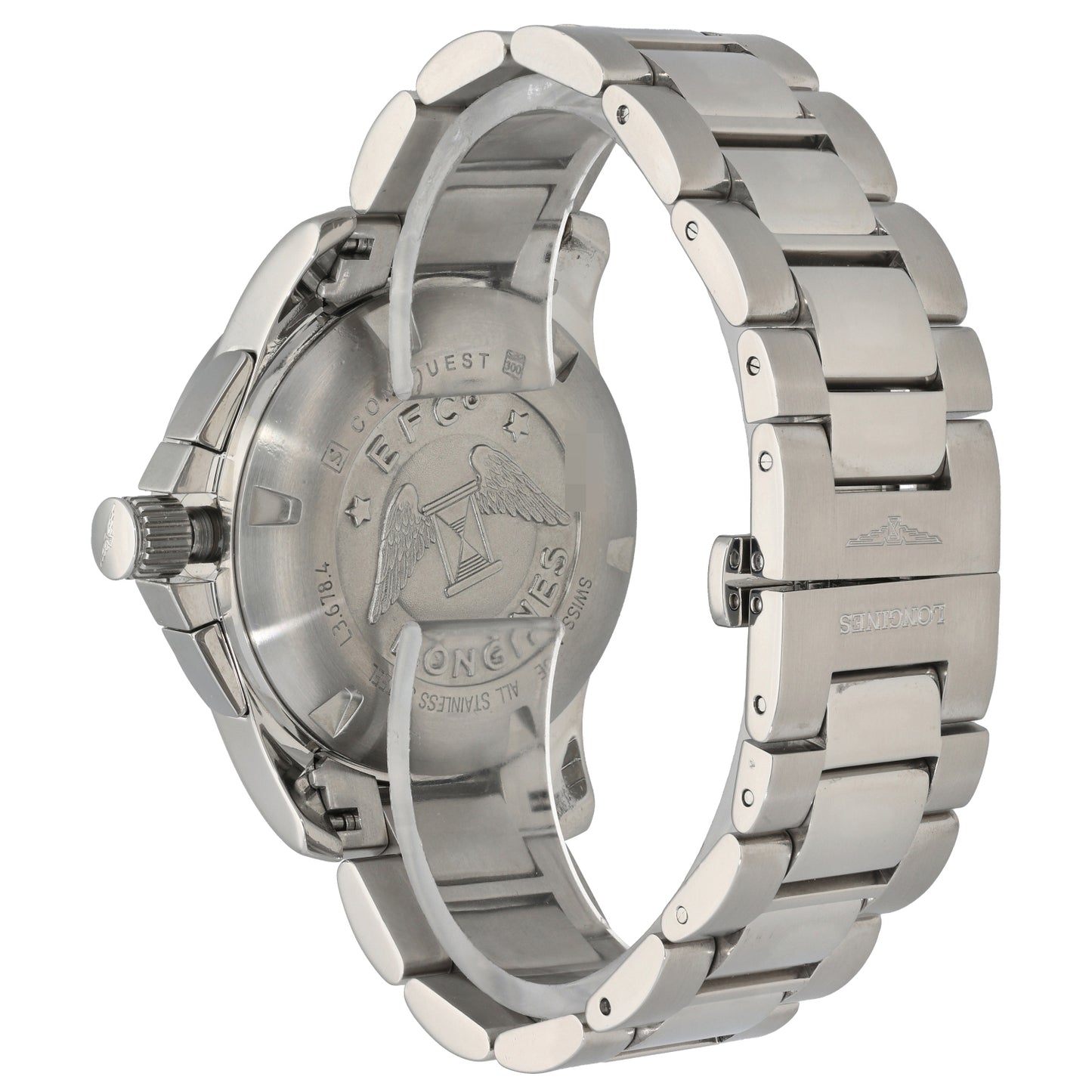 Longines Conquest L3.678.4.76.6 41mm Stainless Steel Watch