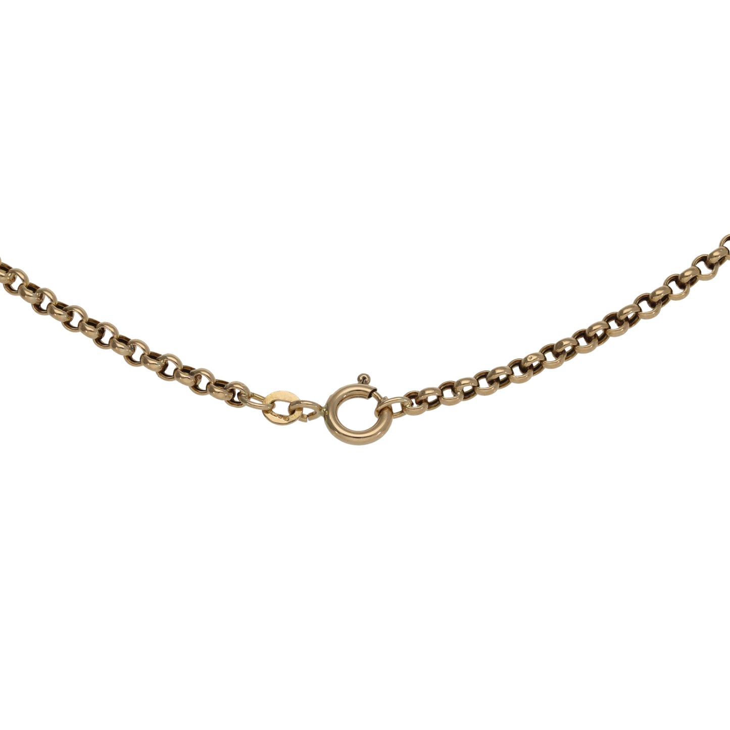 9ct Gold Belcher Chain 22"