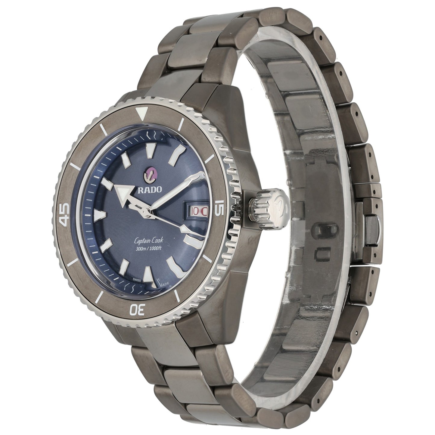 Rado Captain Cook 763.6144.3 43mm Ceramic Watch