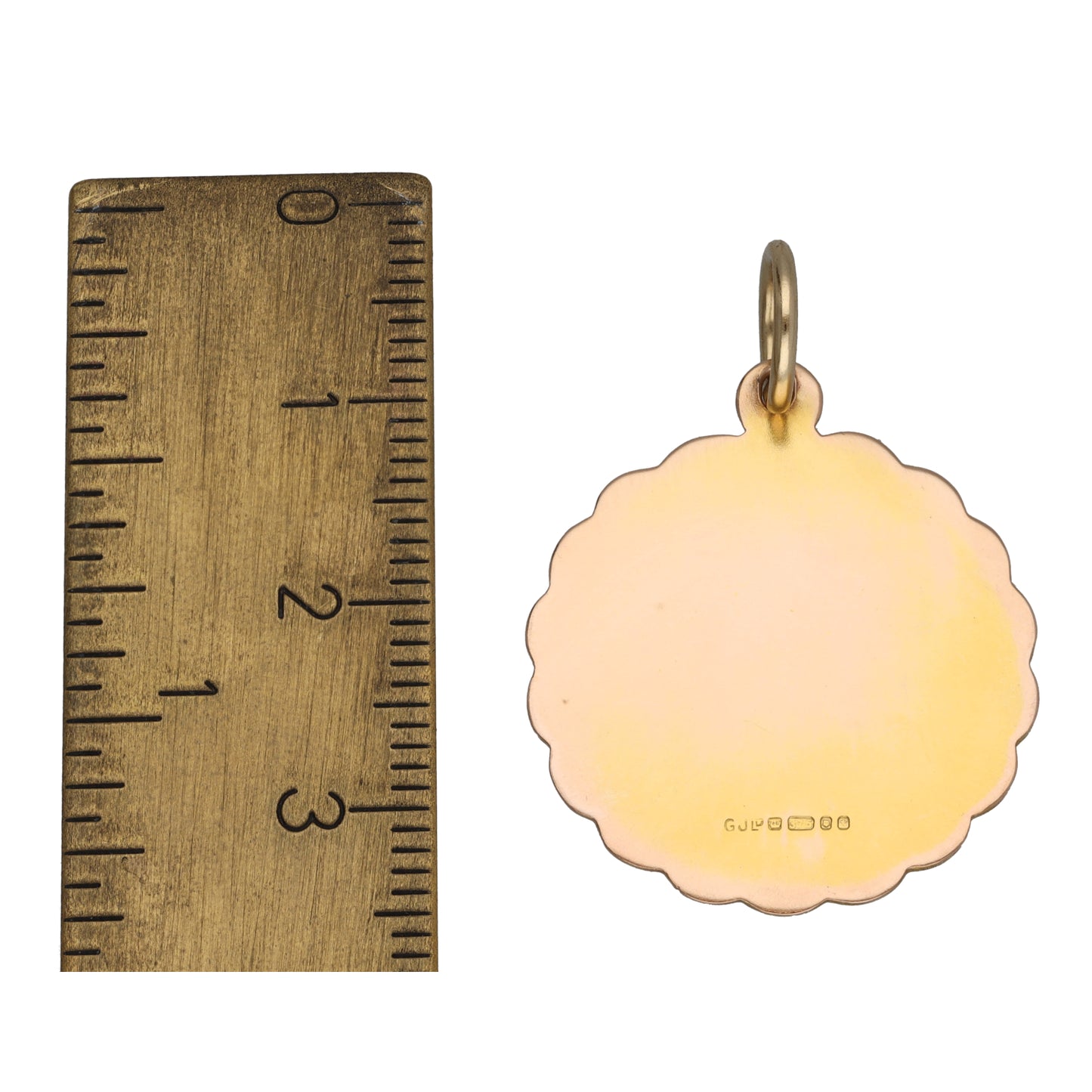 9ct Gold St Christopher Pendant