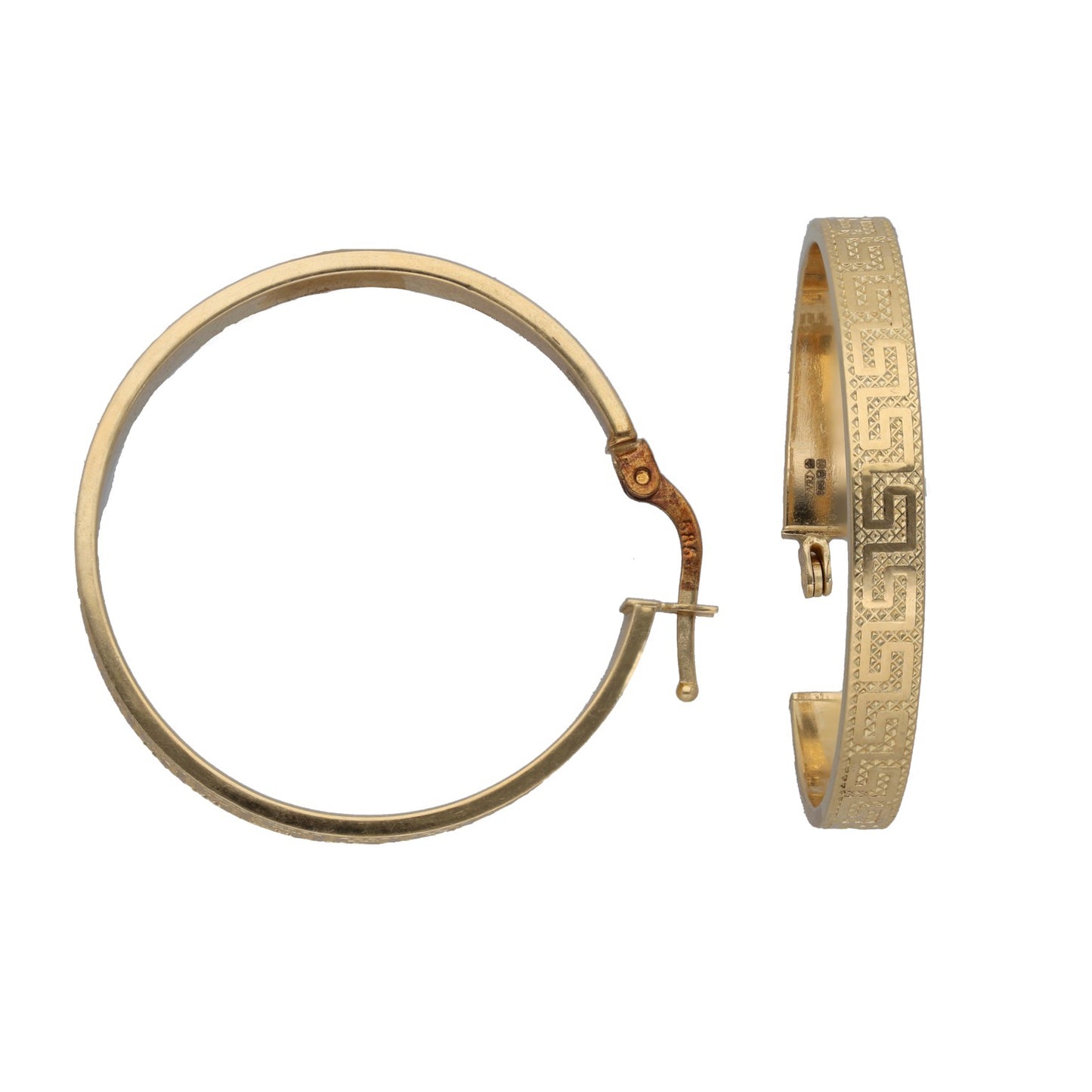 14ct Gold Hoop Earrings