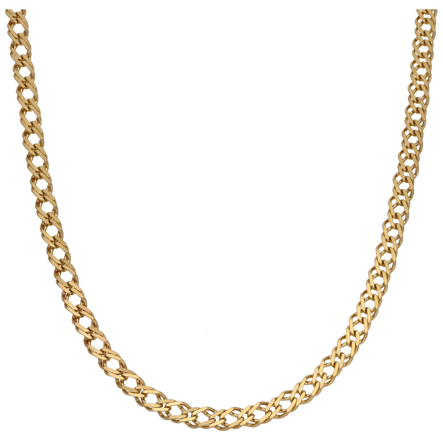 9ct Gold Curb Chain 20"
