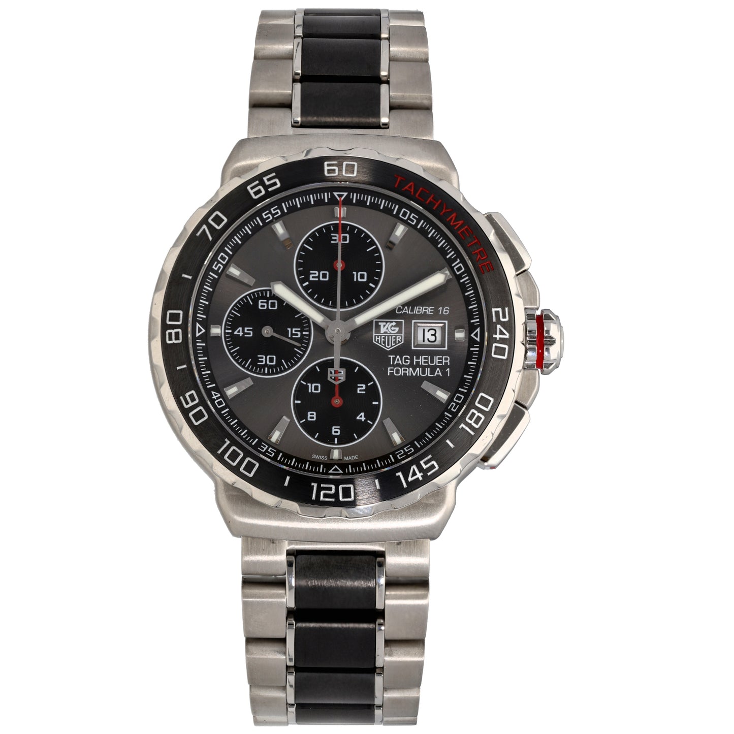 Tag Heuer Formula 1 CAU2011 44mm Stainless Steel Watch