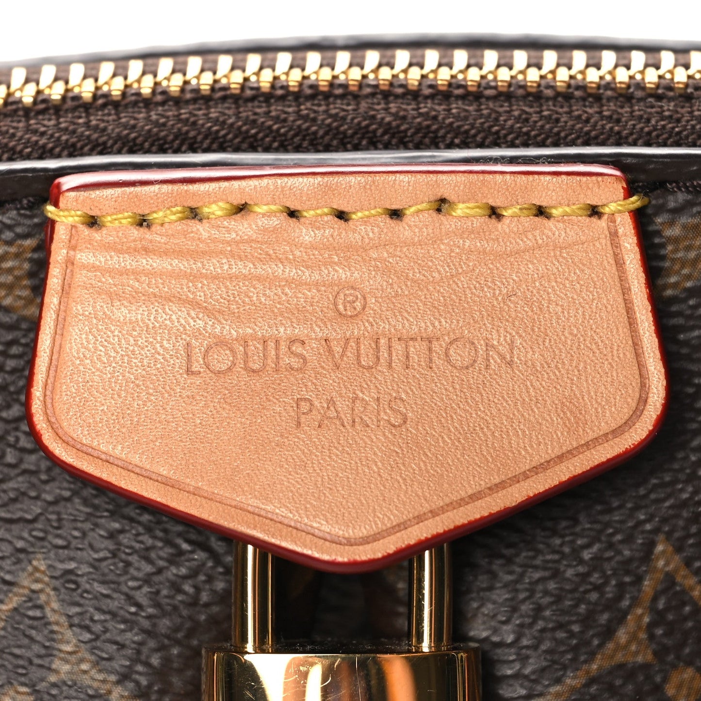 Louis Vuitton Boétie Monogram Coated Canvas Bag - Brown