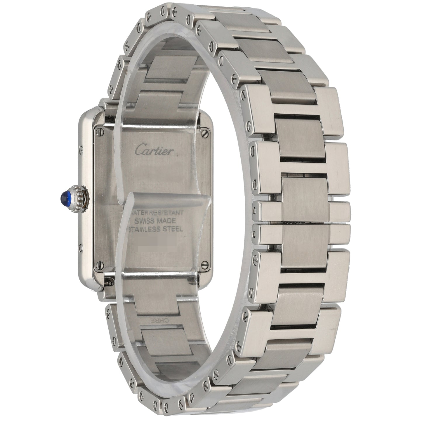 Cartier Tank Solo 3170 24mm Stainless Steel Watch