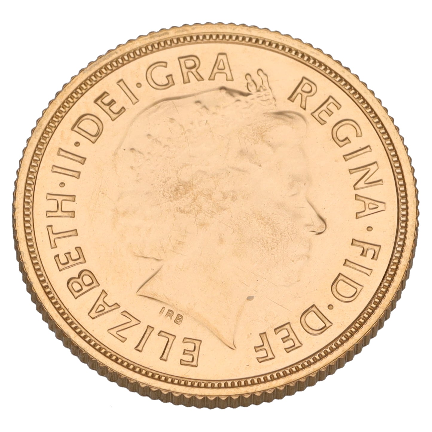 22ct Gold Queen Elizabeth II Full Sovereign Coin 2014