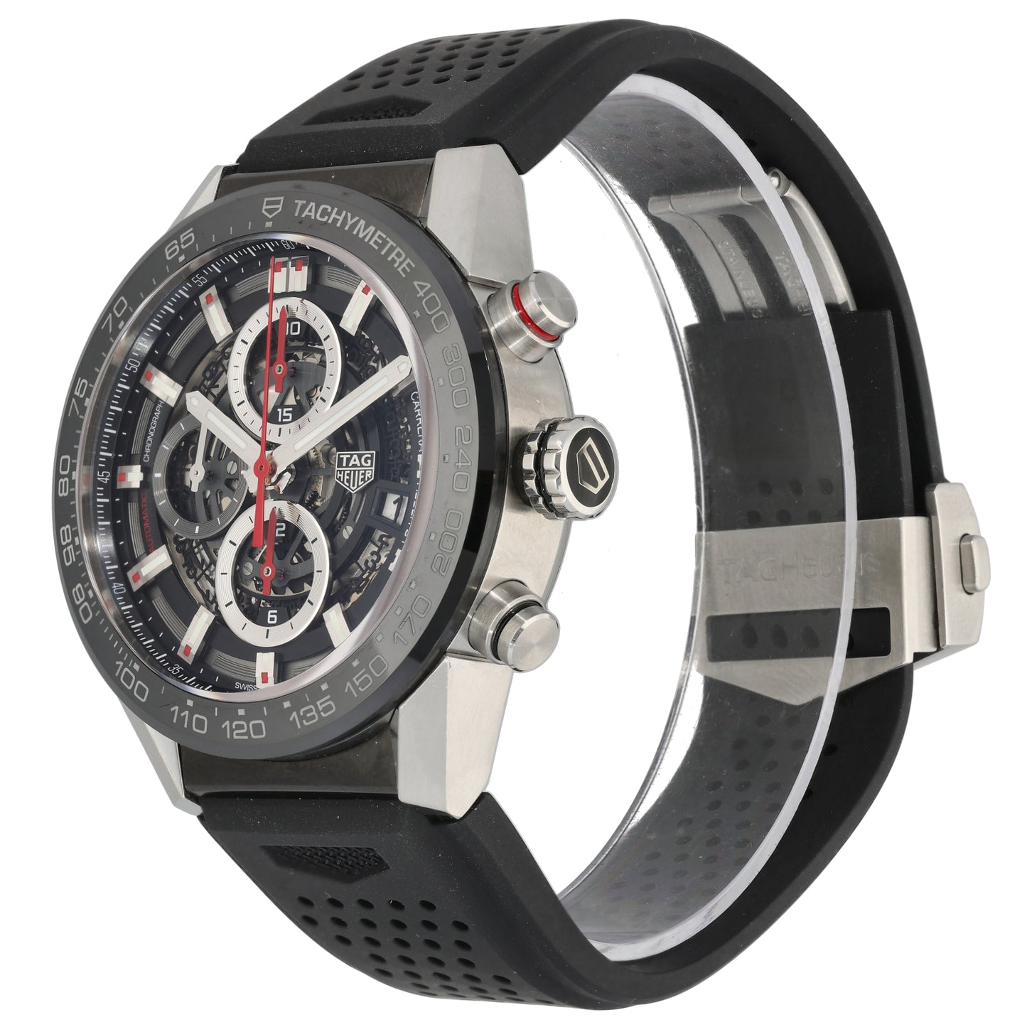 Tag Heuer Carrera CAR201V 43mm Stainless Steel Watch