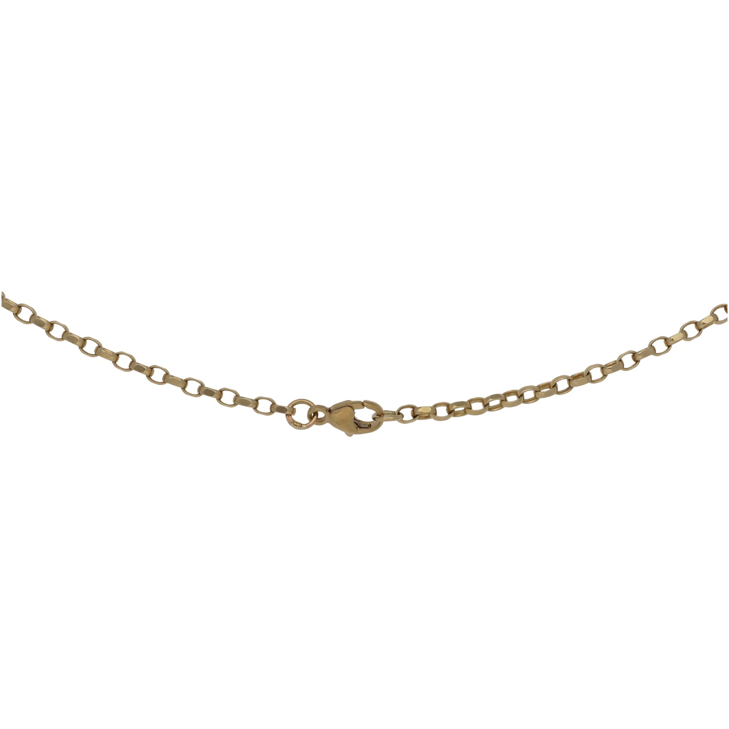 9ct Gold Curb Chain 20"