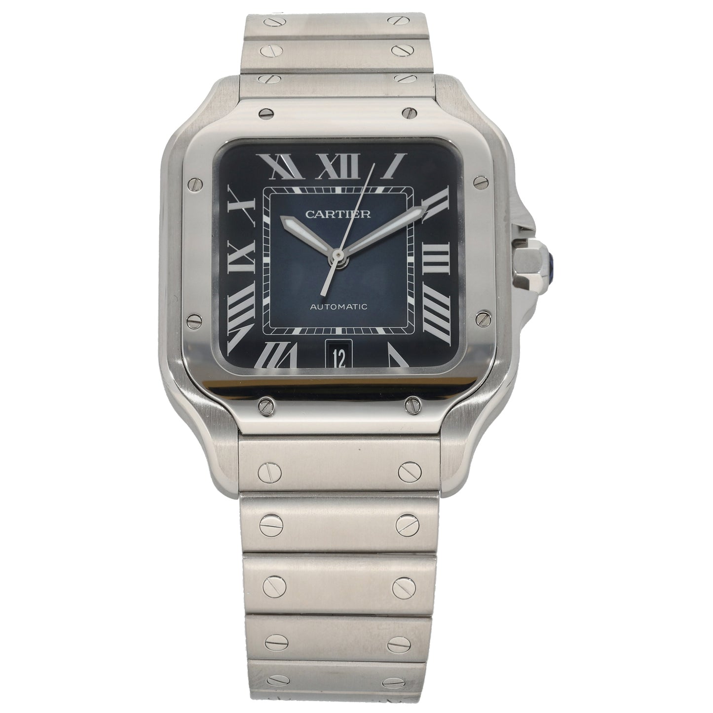 Cartier Santos De Cartier 4072 38mm Stainless Steel Watch