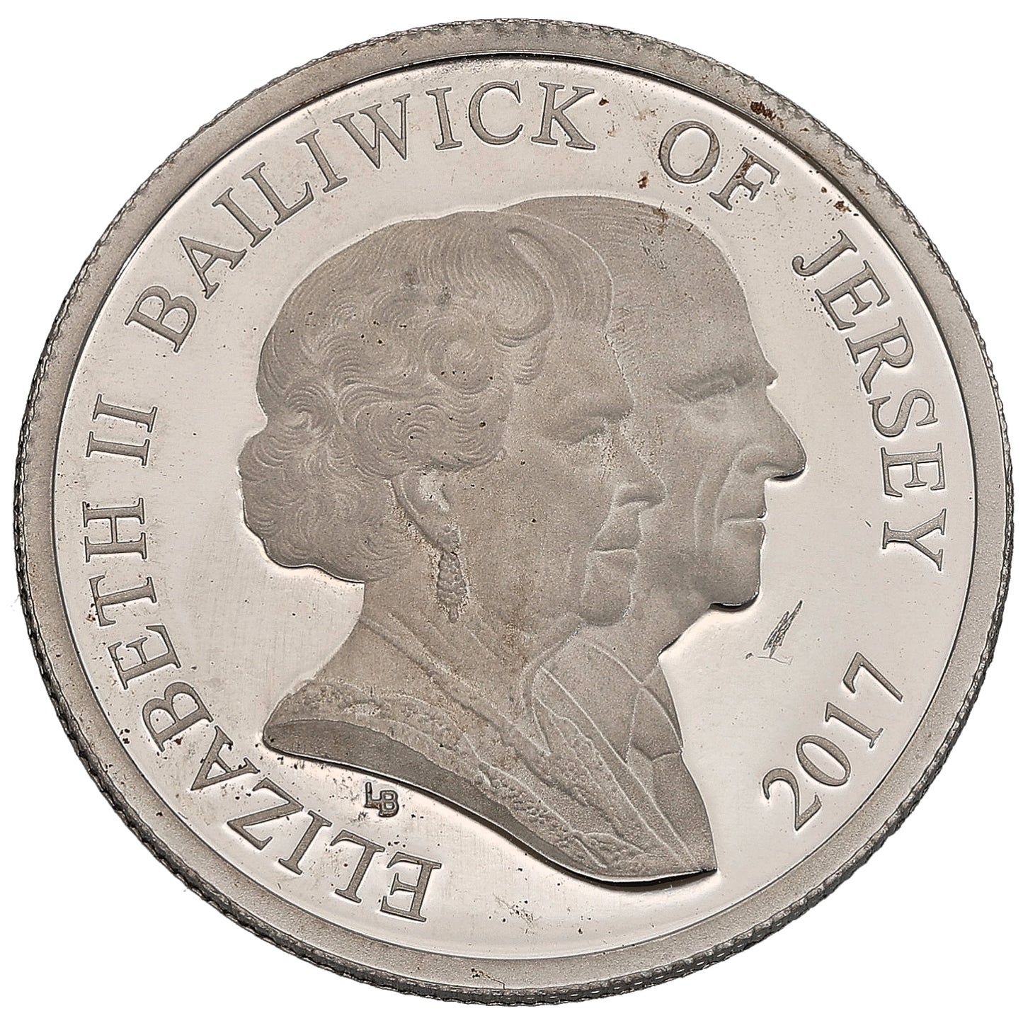 Platinum Wedding Anniversary One Pound Coin 2017