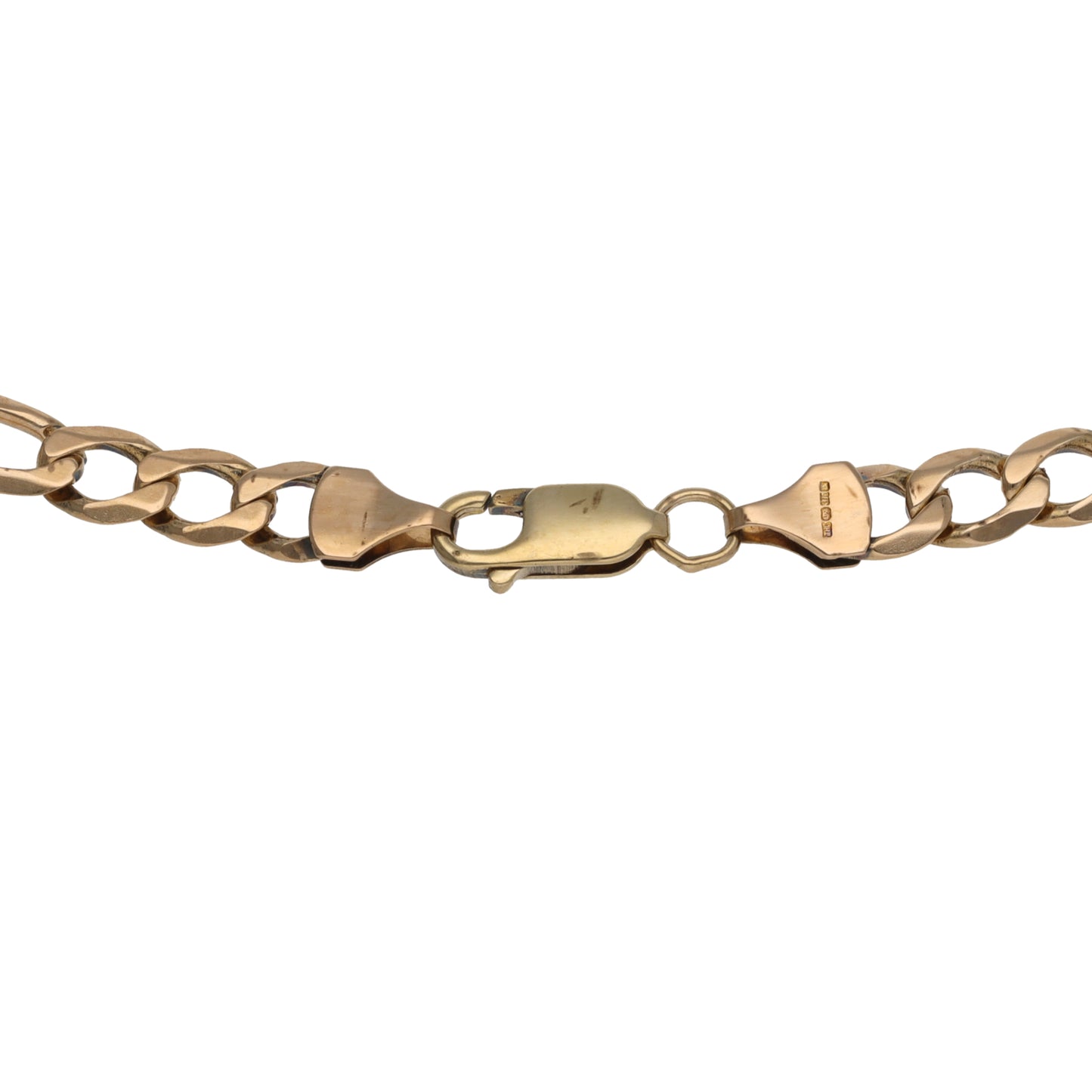 9ct Gold Figaro Chain 20"