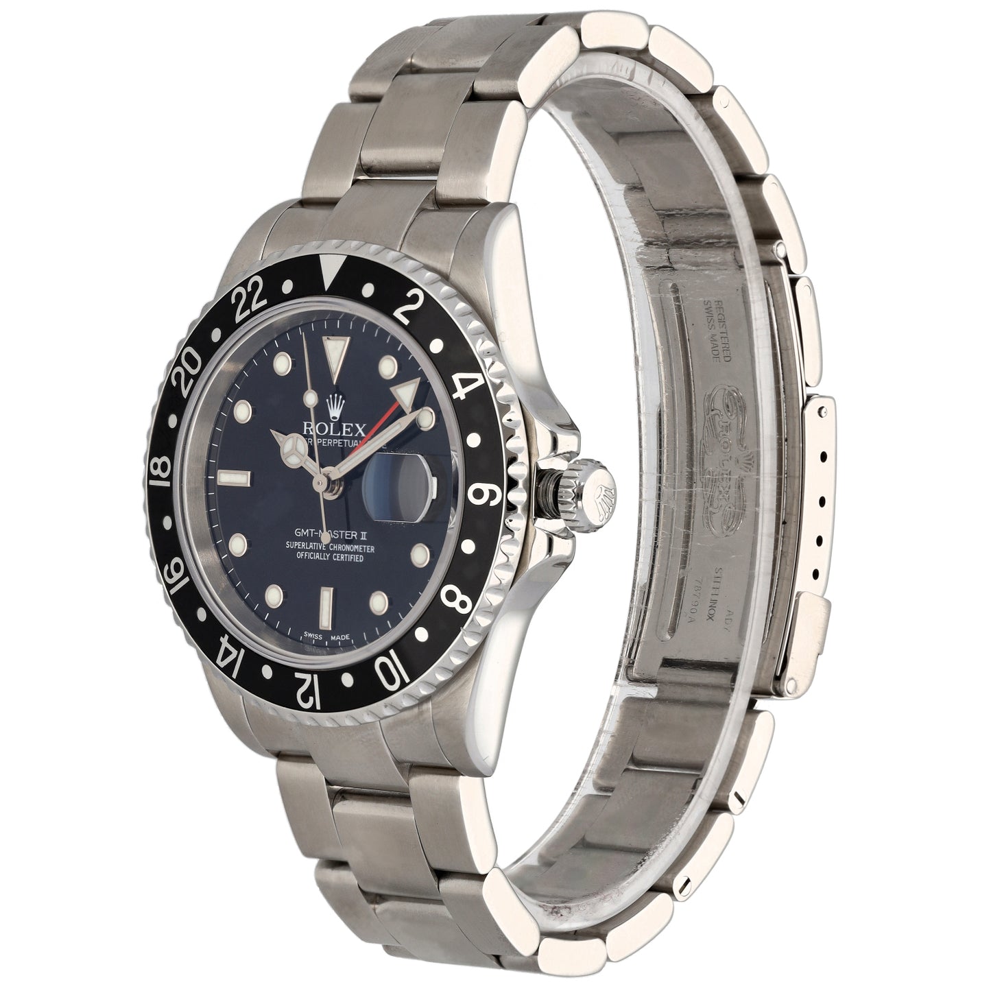 Rolex GMT Master II 16710 40mm Stainless Steel Watch