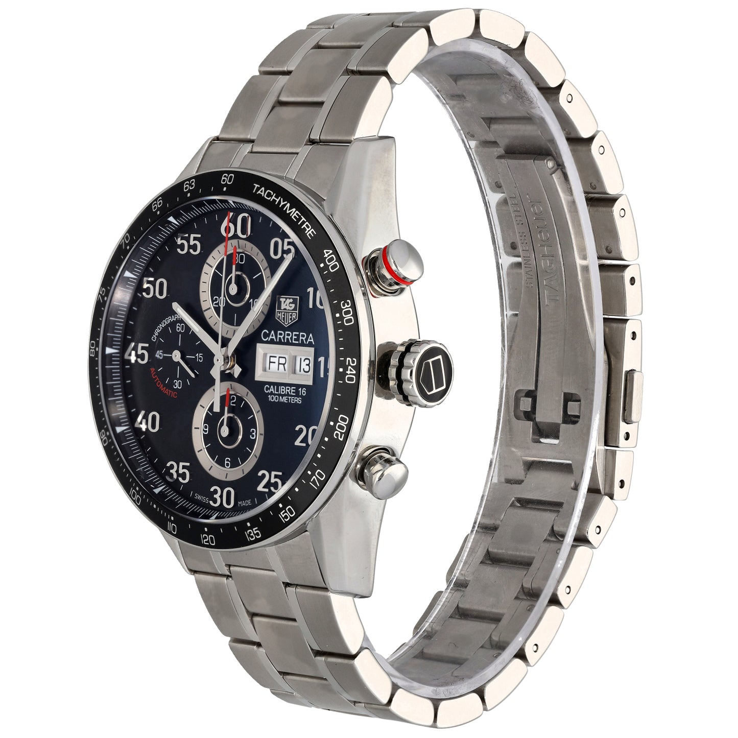 Tag Heuer Carrera CV2A10 43mm Stainless Steel Watch