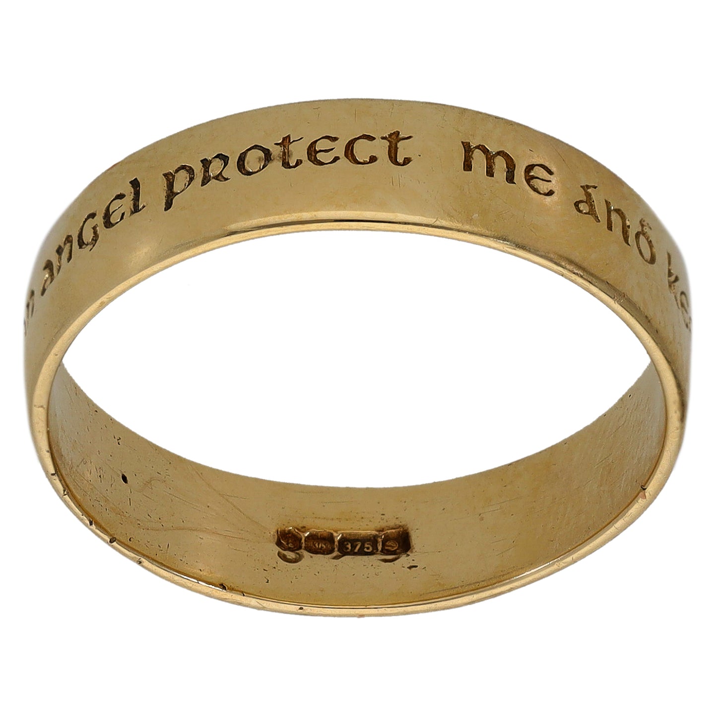 9ct Gold Alternative Ring Size Q