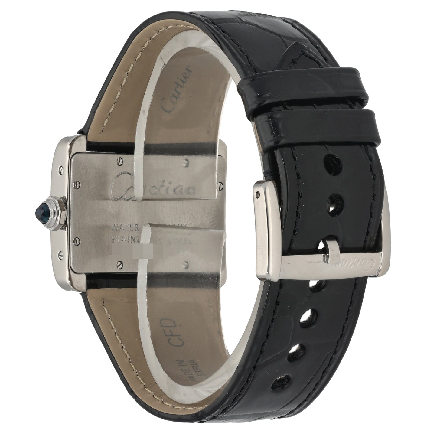 Cartier Tank Divan 2599 32mm Stainless Steel Watch