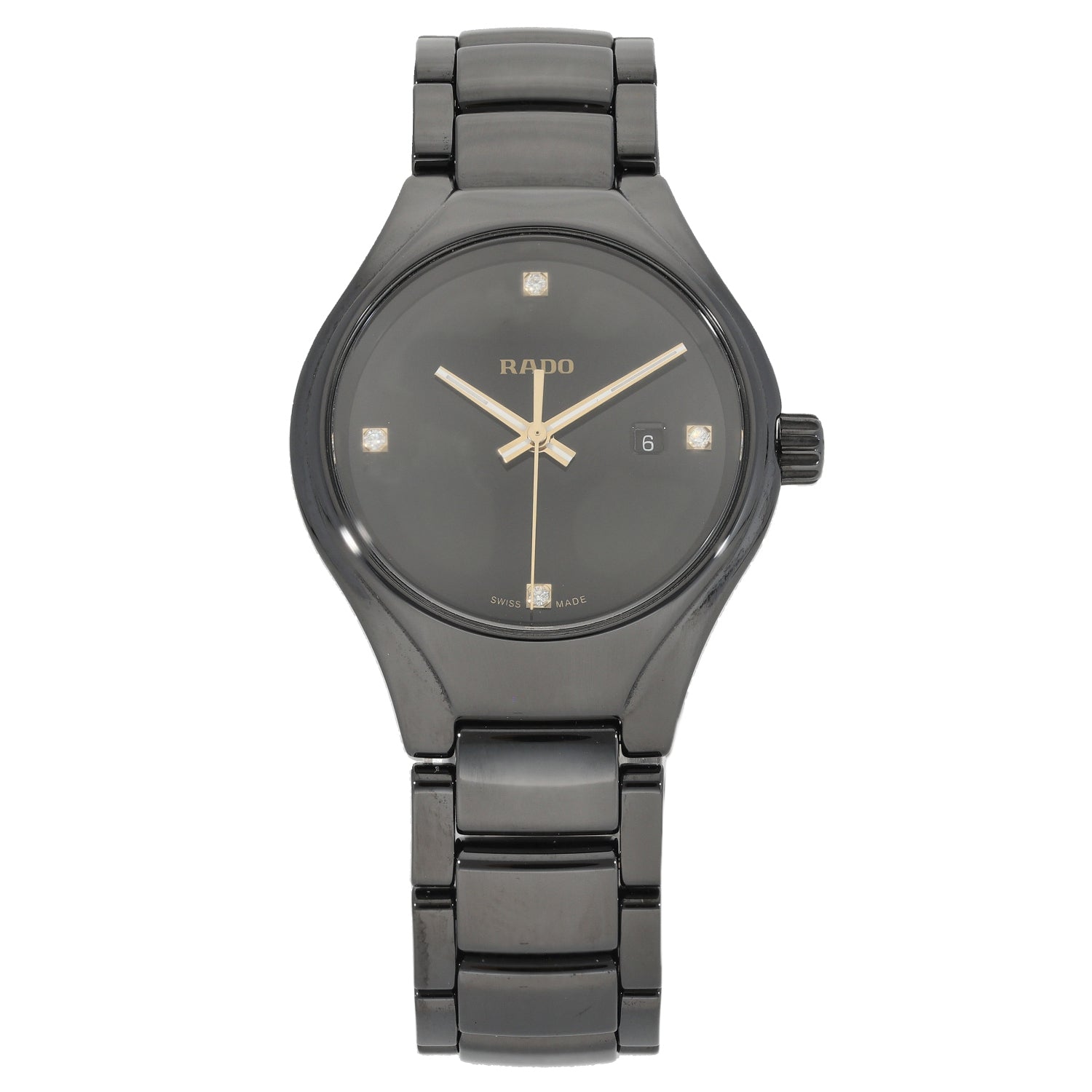 Rado True 30mm Ceramic Watch H&T