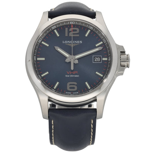 Longines Conquest V.H.P L3.726.4 43mm Stainless Steel Watch