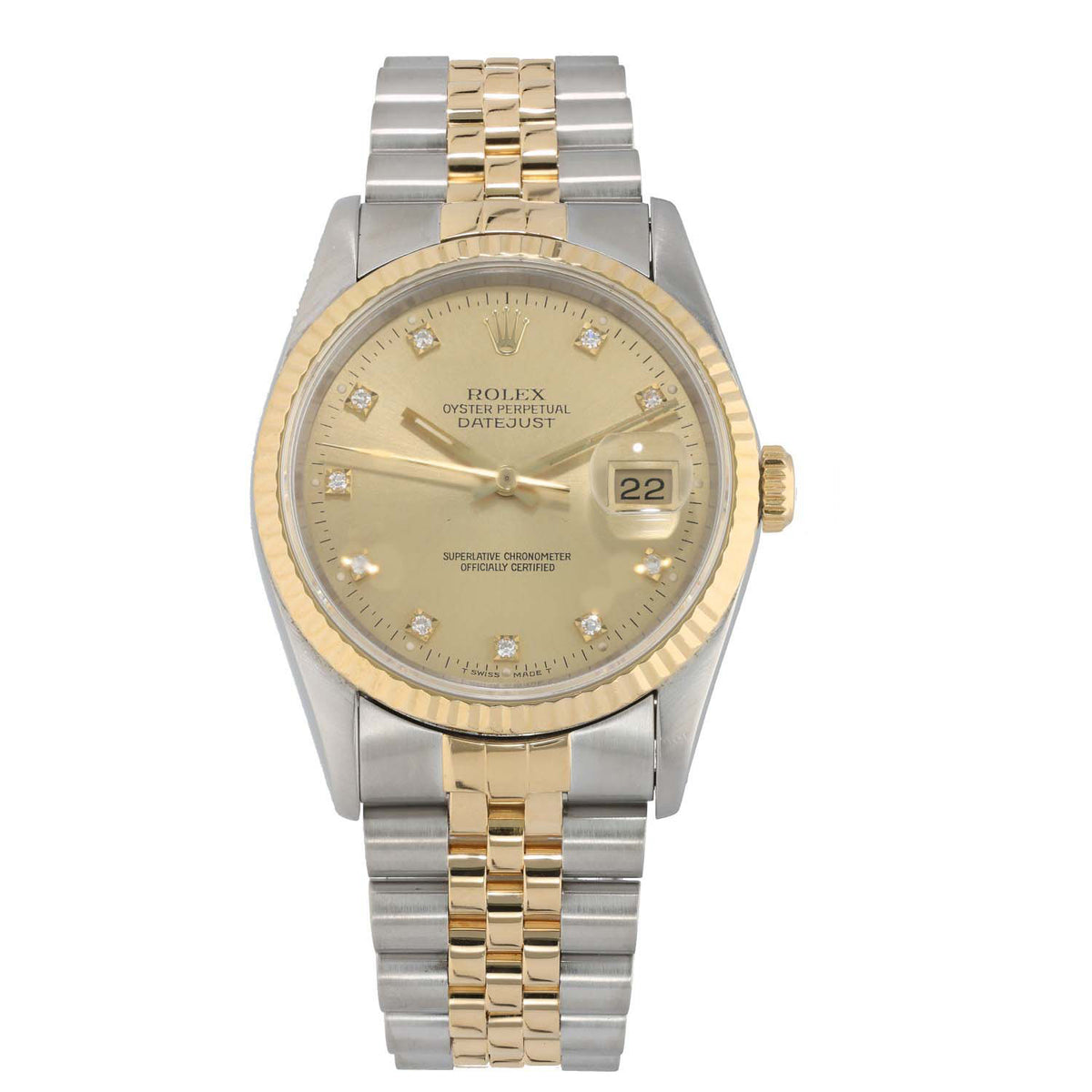 Rolex Datejust 16233 36mm Bi-Colour Watch
