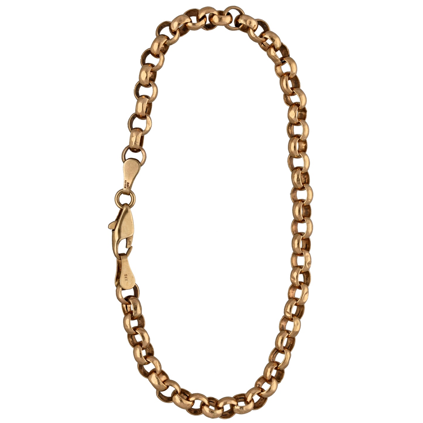 9ct Gold Belcher Bracelet