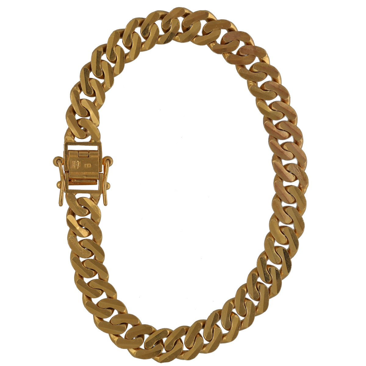 22ct Gold Curb Bracelet