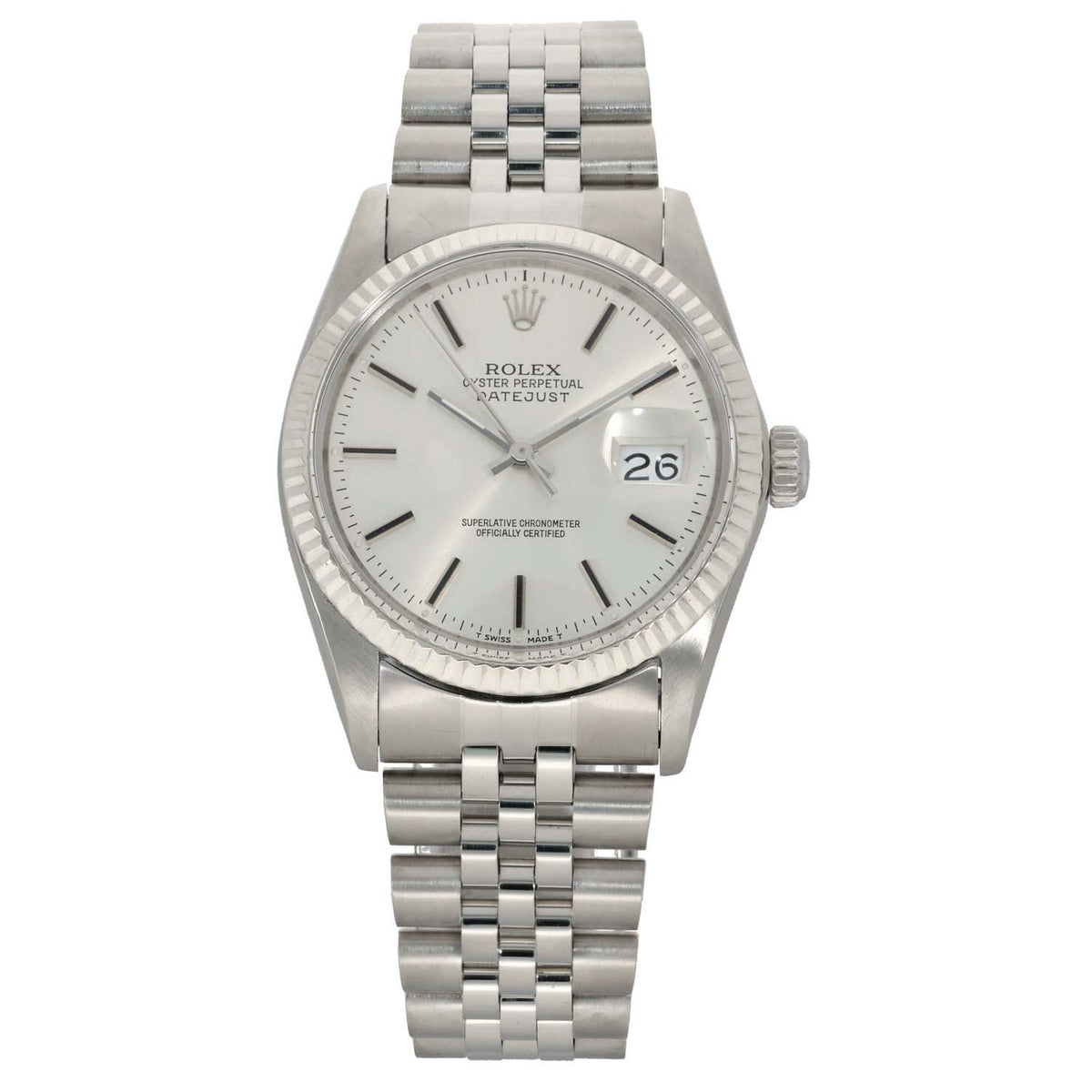 Rolex Datejust 16014 36mm Stainless Steel Watch