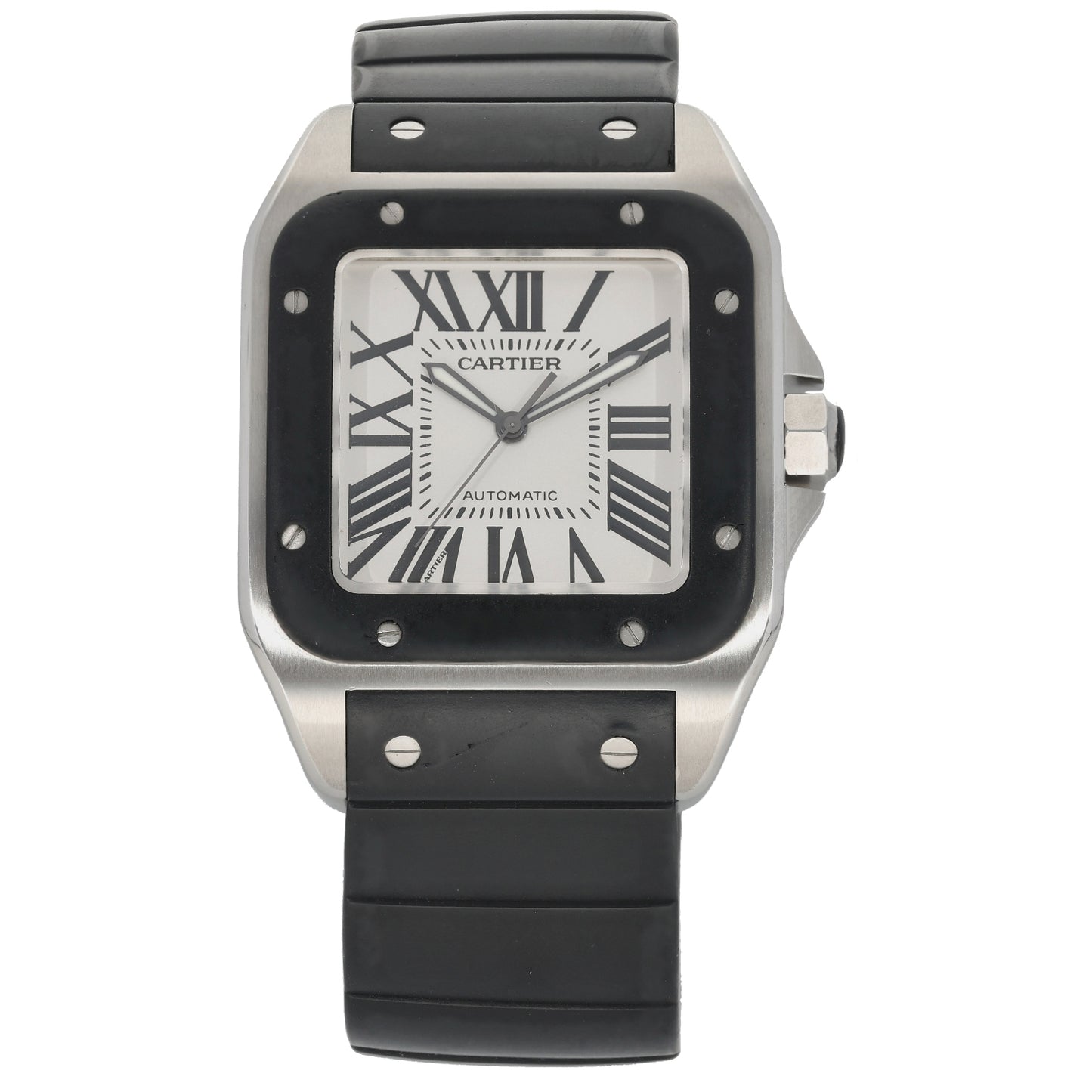 Cartier Santos 100 2656 38mm Stainless Steel Watch