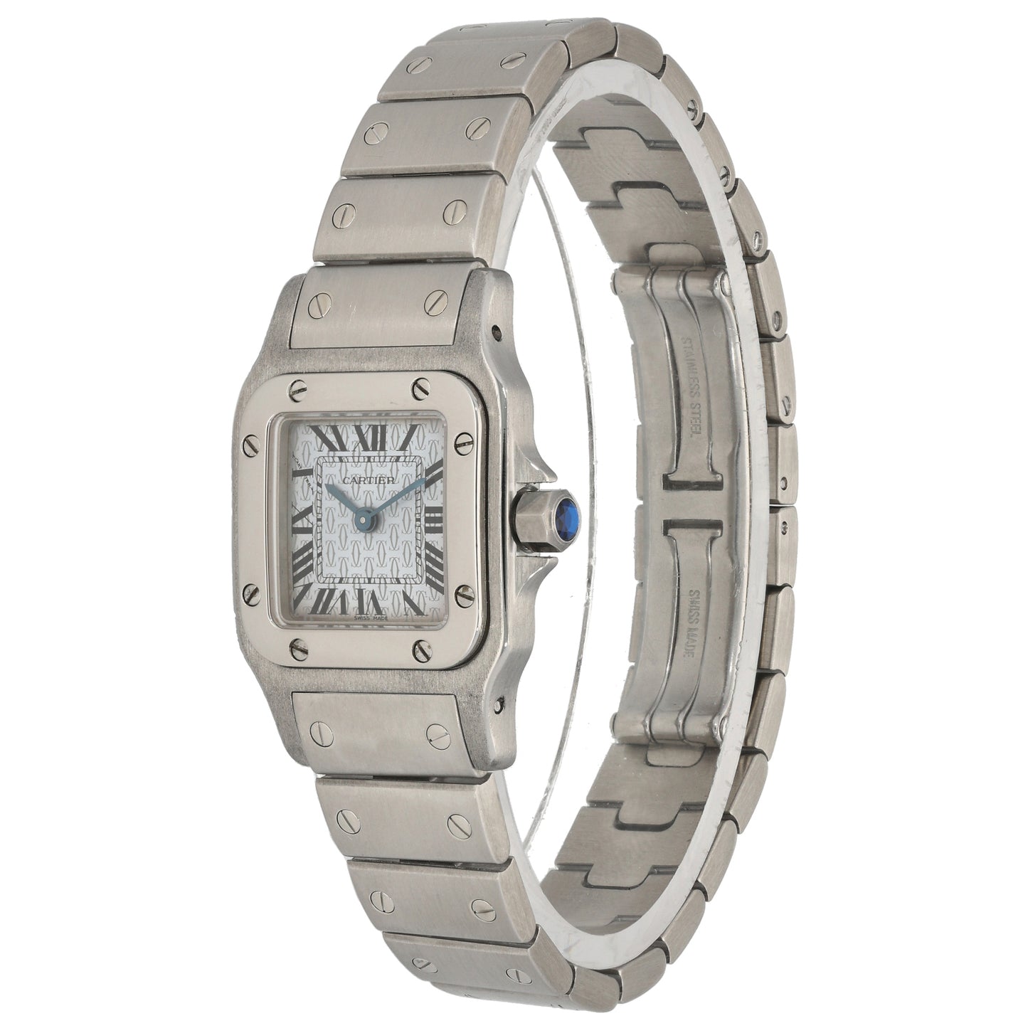 Cartier Santos 1565 24mm Stainless Steel Watch