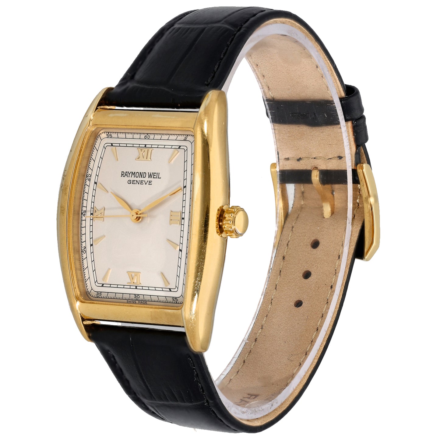 Raymond Weil Tradition Mecanique 2661 30mm Gold Plated Watch