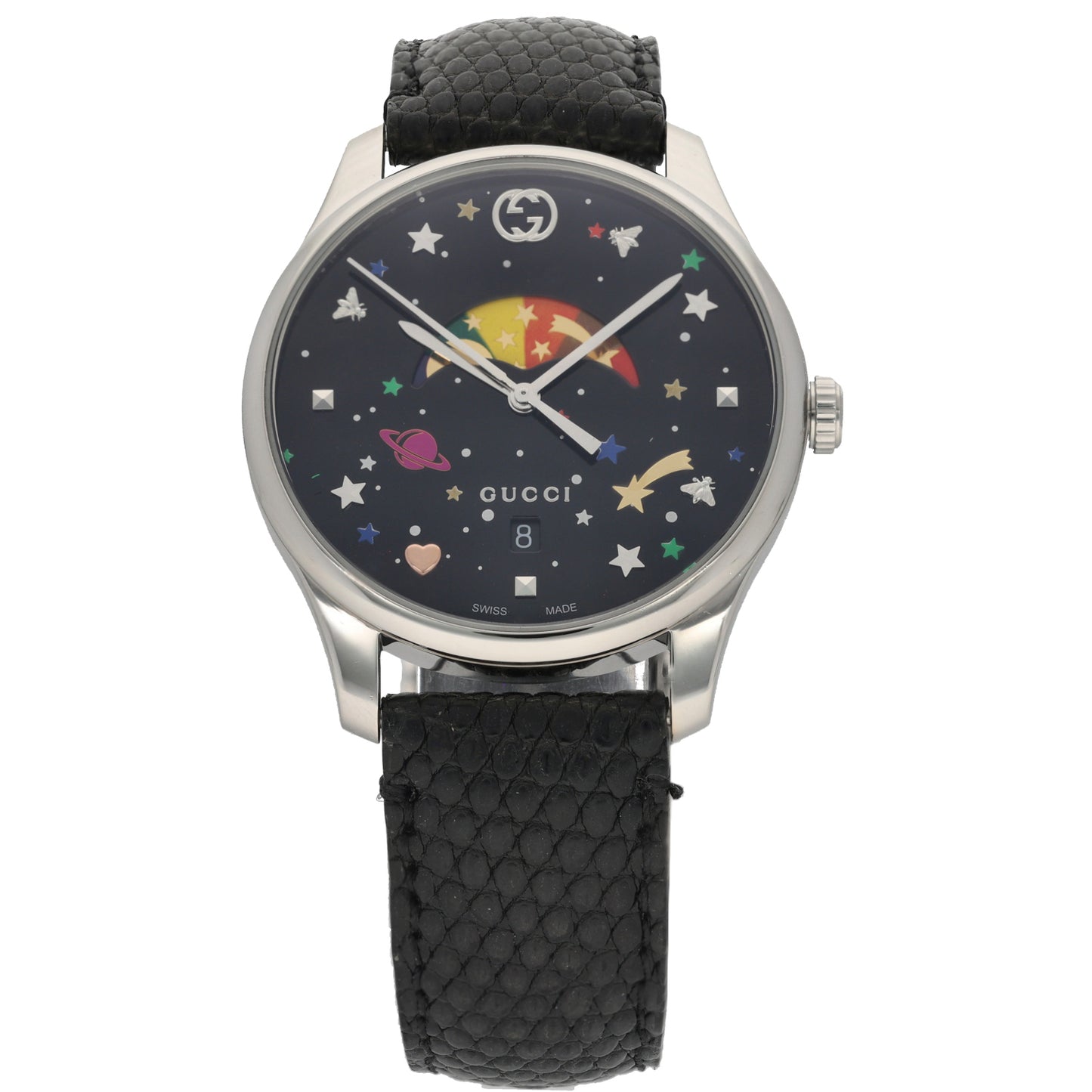 Gucci G-Timeless 126.4 36mm Stainless Steel Watch