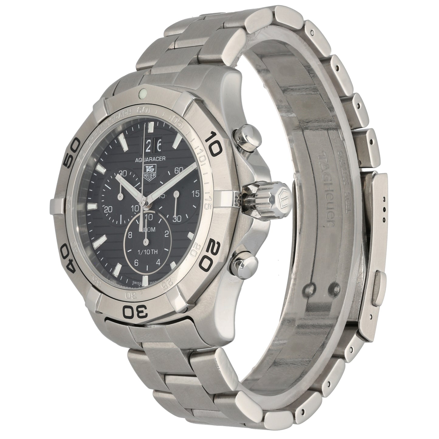 Tag Heuer Aquaracer CAF101E 43mm Stainless Steel Watch