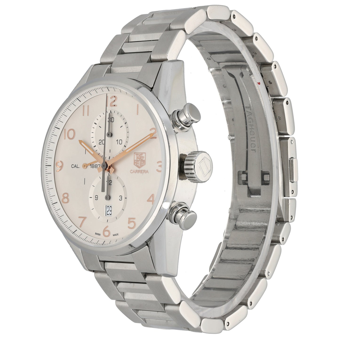 Tag Heuer Carrera CAR2012 43mm Stainless Steel Watch