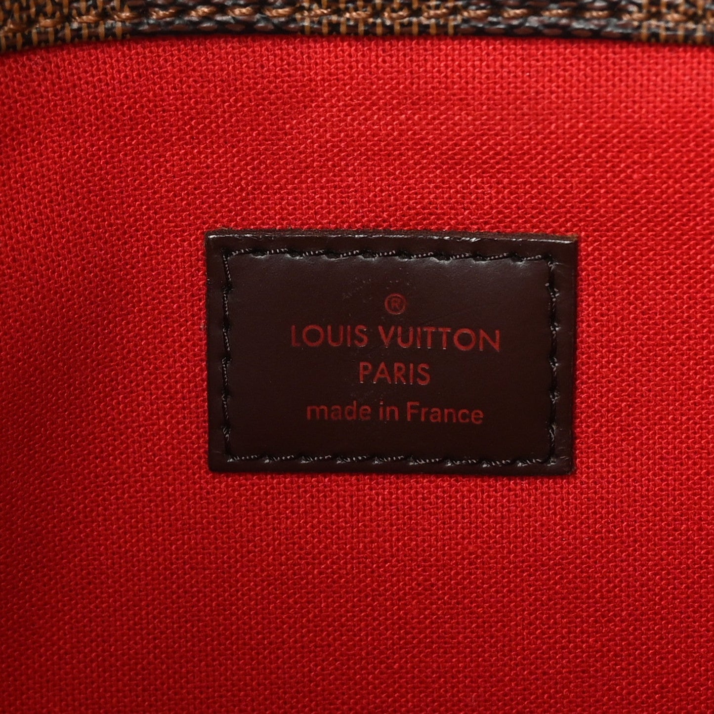 Louis Vuitton Bloomsbury PM Damier Ebene Coated Canvas Bag - Brown