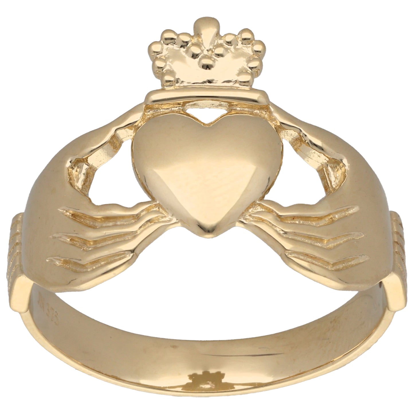 New 9ct Gold Claddagh Ring