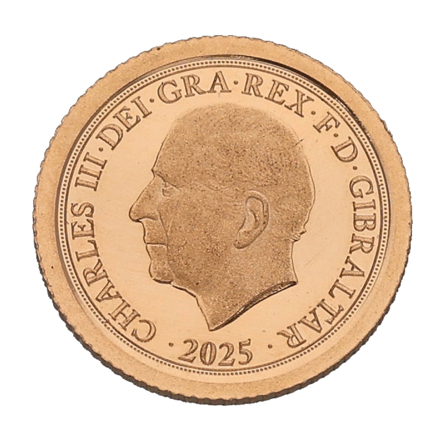 22ct Gold King Charles III Eighth Sovereign Coin 2025