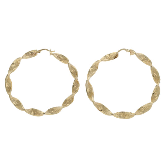 14ct Gold Hoop Earrings