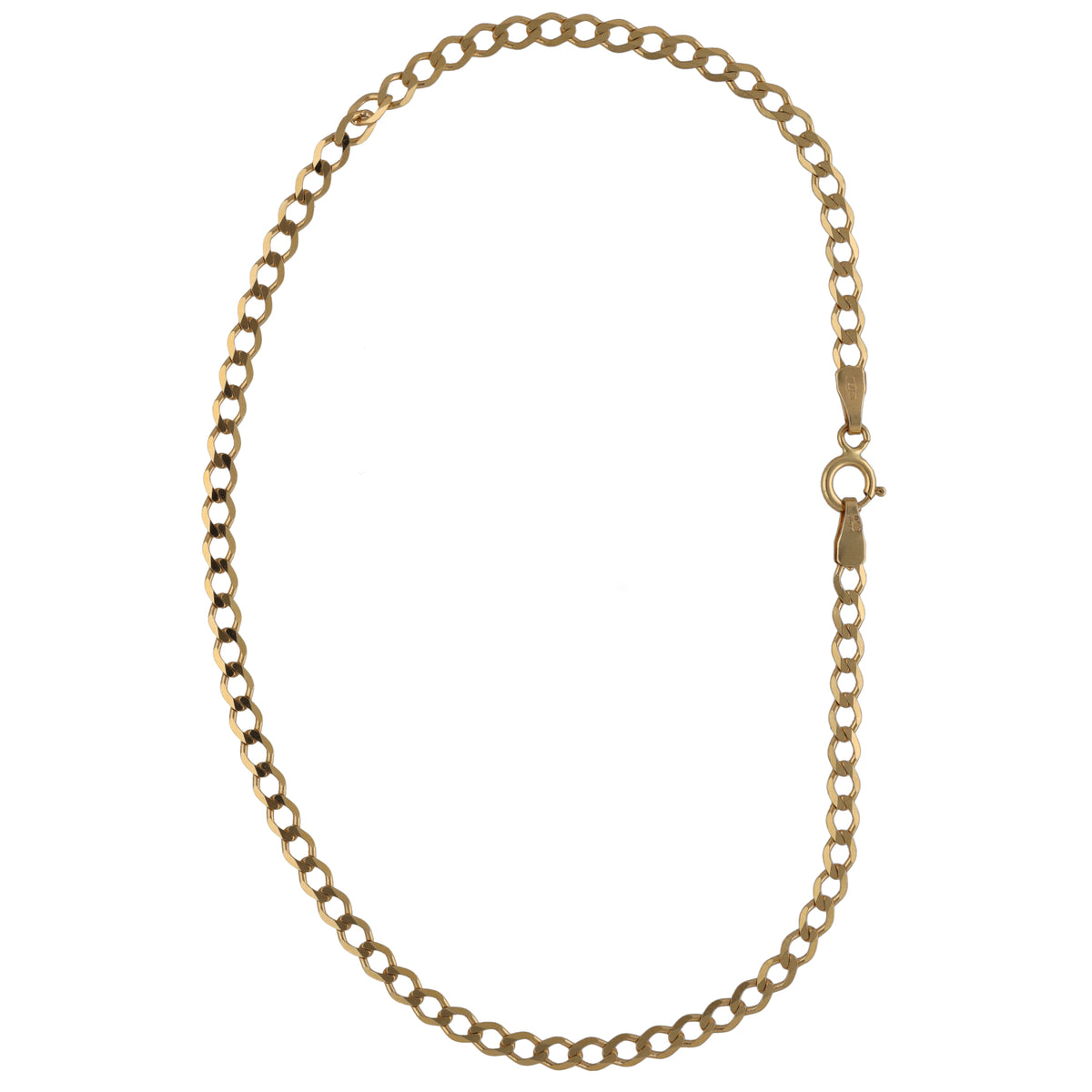 9ct Gold Curb Bracelet