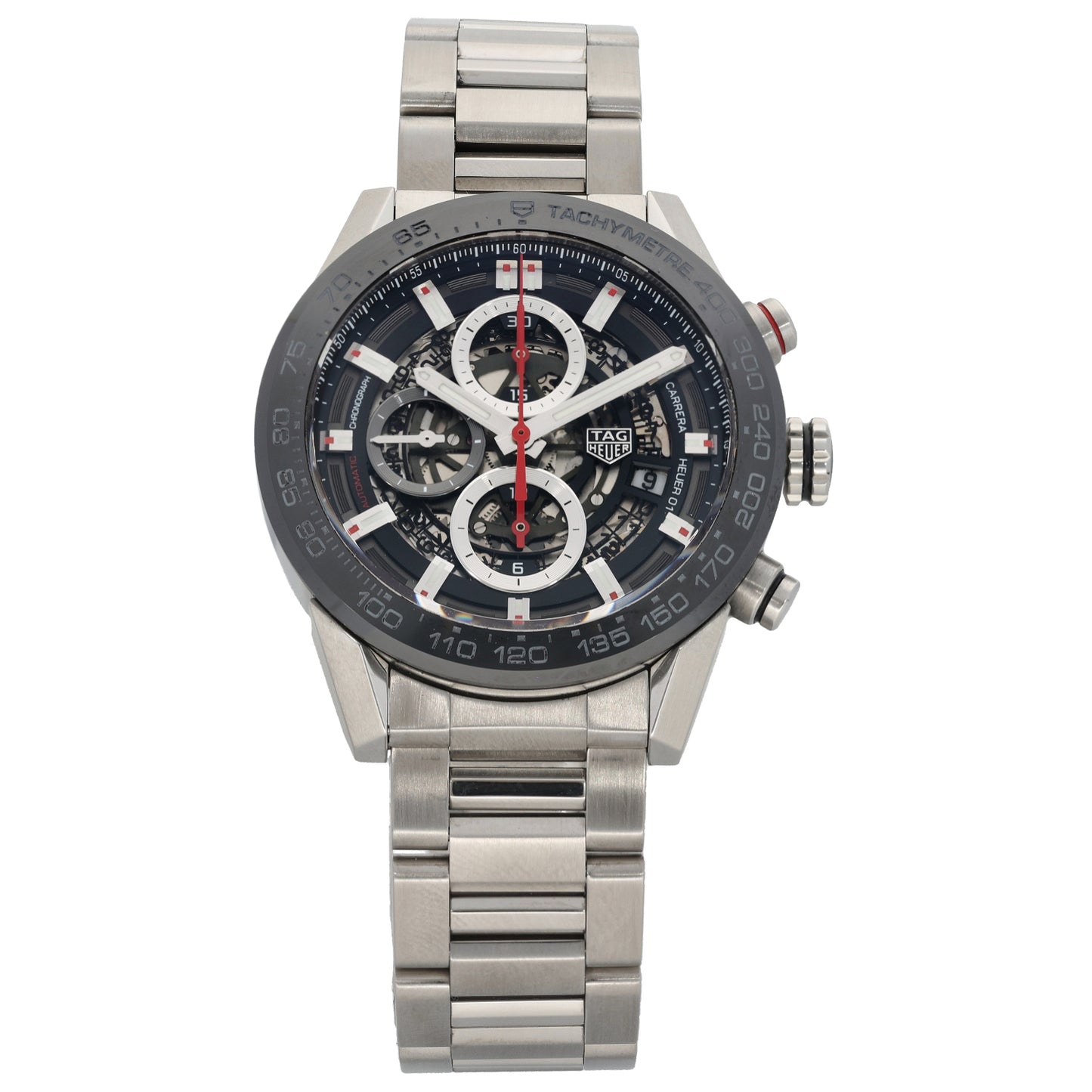 Tag Heuer Carrera CAR201V 43mm Stainless Steel Watch