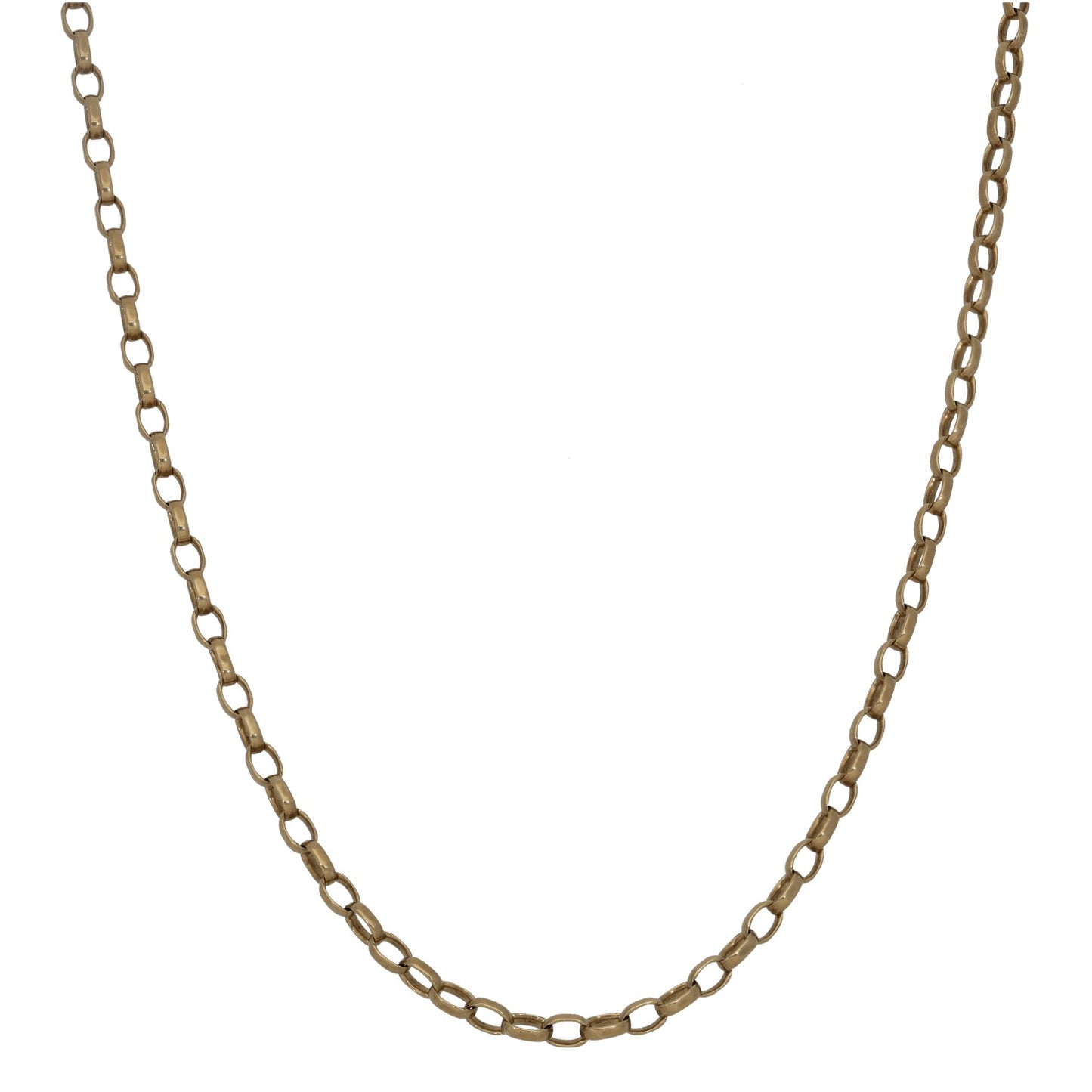 9ct Gold Belcher Chain 20"