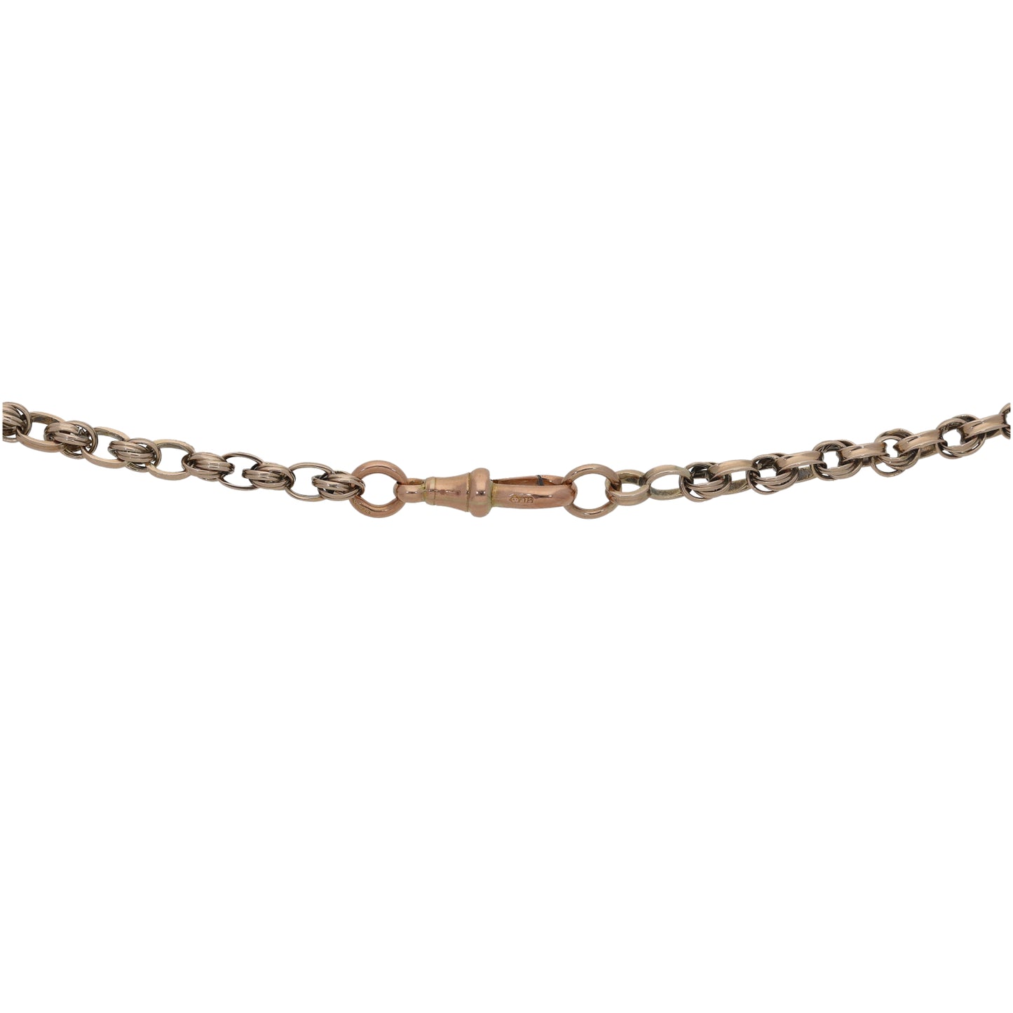 9ct Gold Belcher Chain 14"