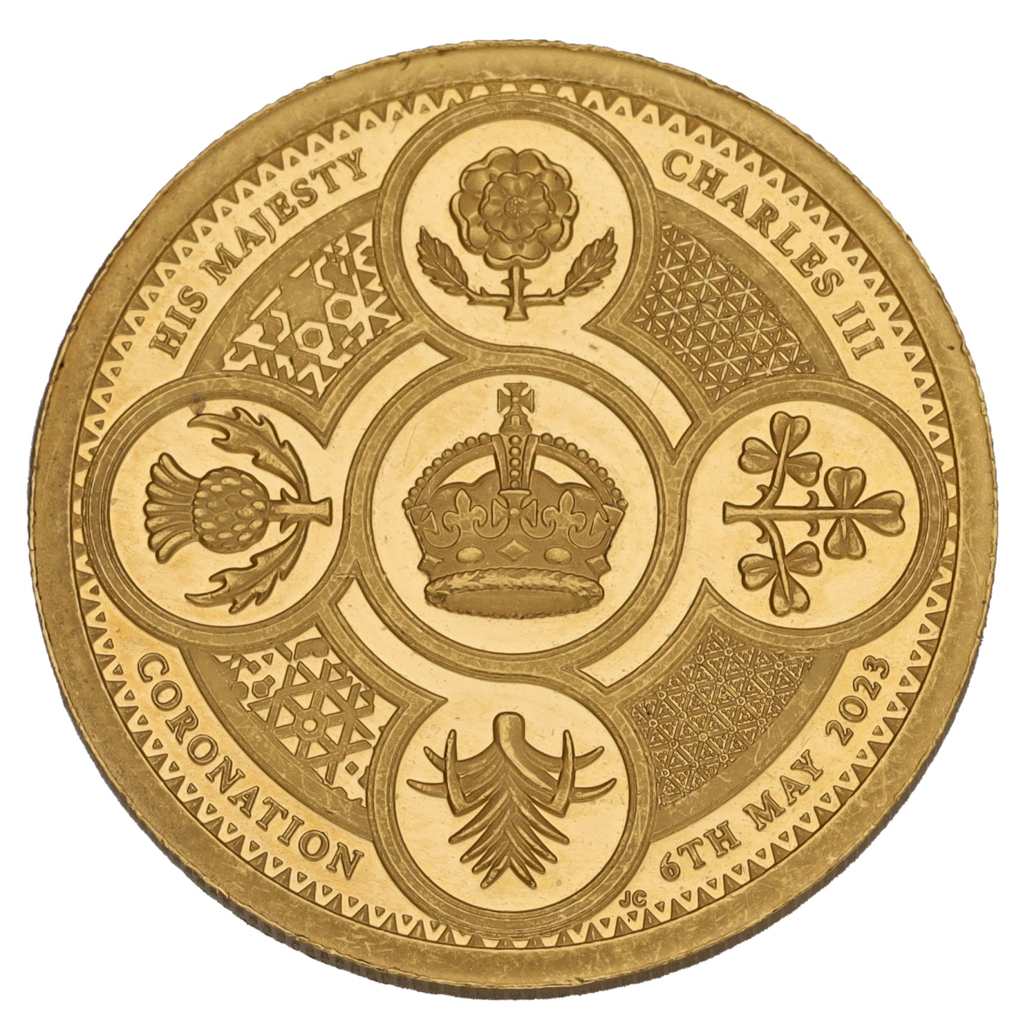 22ct Gold King Charles Coronation Full Sovereign Coin 2024