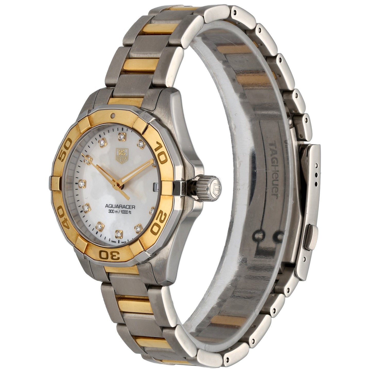 Tag Heuer Aquaracer WAY1351 32mm Bi-Colour Watch